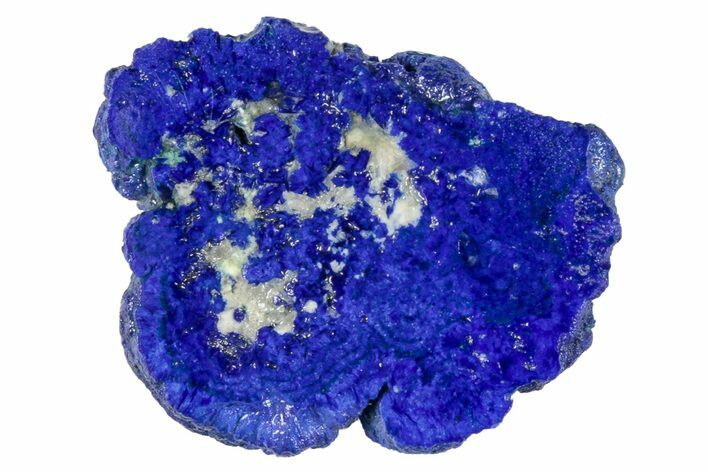 Vivid Blue, Cut/Polished Azurite Nodule - Siberia #263213
